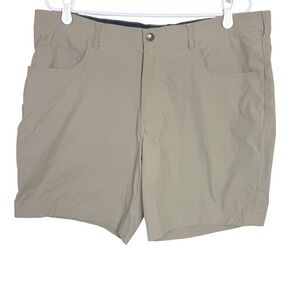 RedHead Mens Tan Utility Hiking Shorts Size 40 Nylon Spandex Stretch